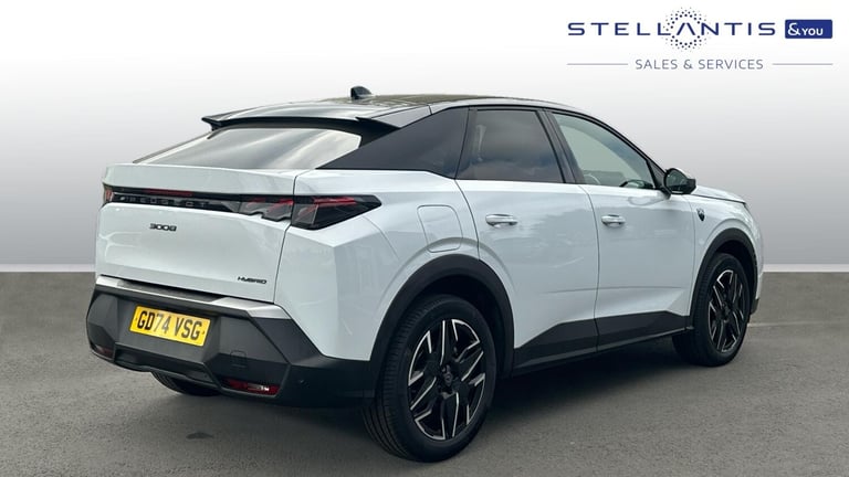 2025 Peugeot 3008 1.2 MHEV GT SUV 5dr Petrol Hybrid e-DSC Euro 6 (s/s) (136 ps) SUV Hybrid Automatic