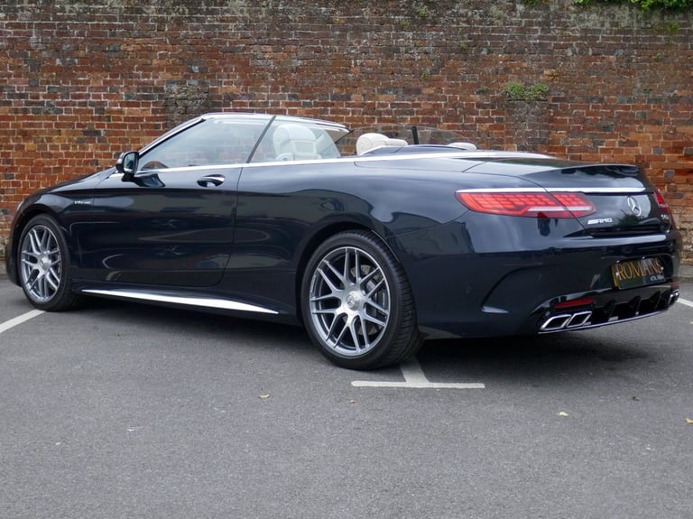 2018 Mercedes-Benz S-Class 4.0 S63 V8 BiTurbo AMG S Cabriolet 2dr Petrol SpdS MCT Euro 6 (s/s) (6...