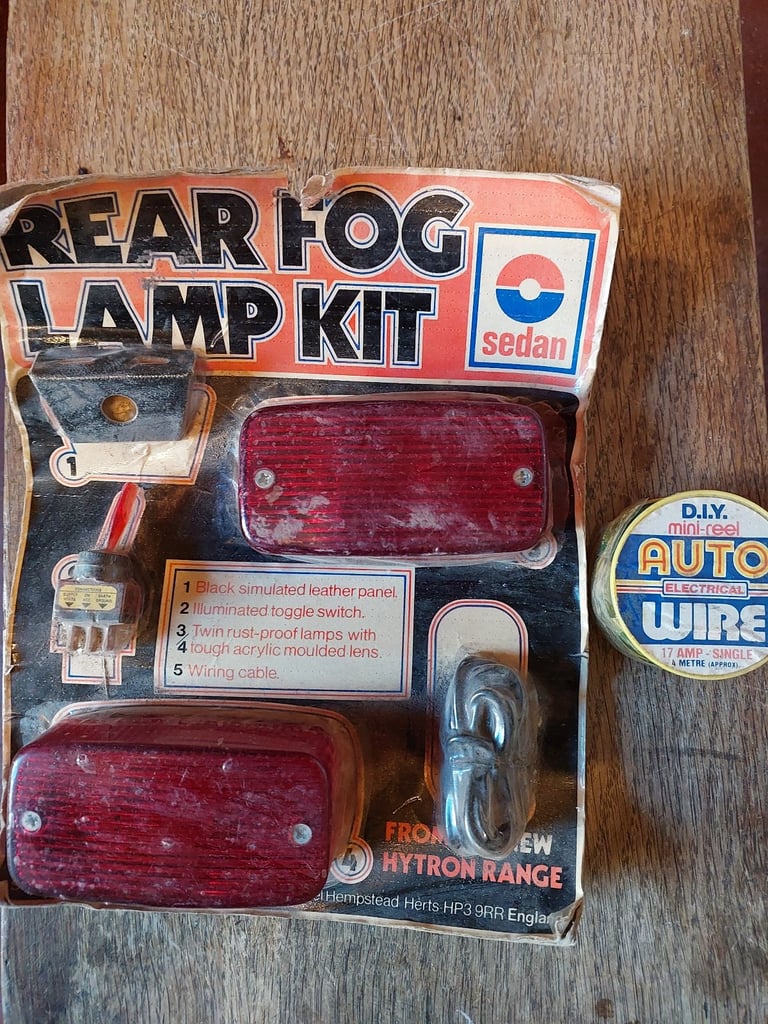 image for Rear Fog Lamp Kit with 4m reel of wire.
