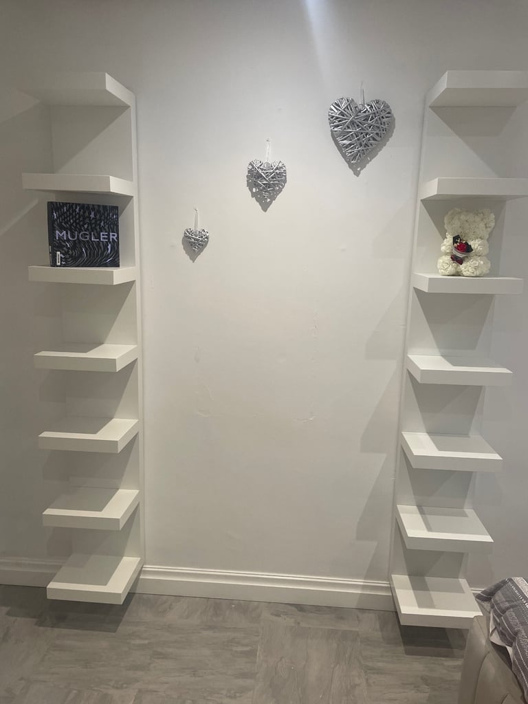 image for Two IKEA shelf units 