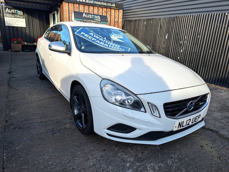 image for VOLVO S60 1.6 D DRIVe R-Design White Manual Diesel 2012