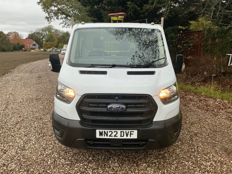 2022 Ford Transit 2.0 350 EcoBlue HD Leader DROPSIDE Cab 2dr Diesel Manual RWD L4 Euro 6 (s/s DRO...