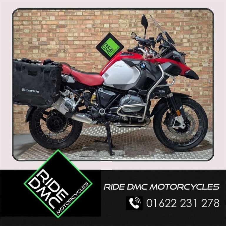image for BMW R1200GS ADVENTURE TE. EURO 4. 2018. FSH . 12K MILES. LONE RIDER LUGGAGE