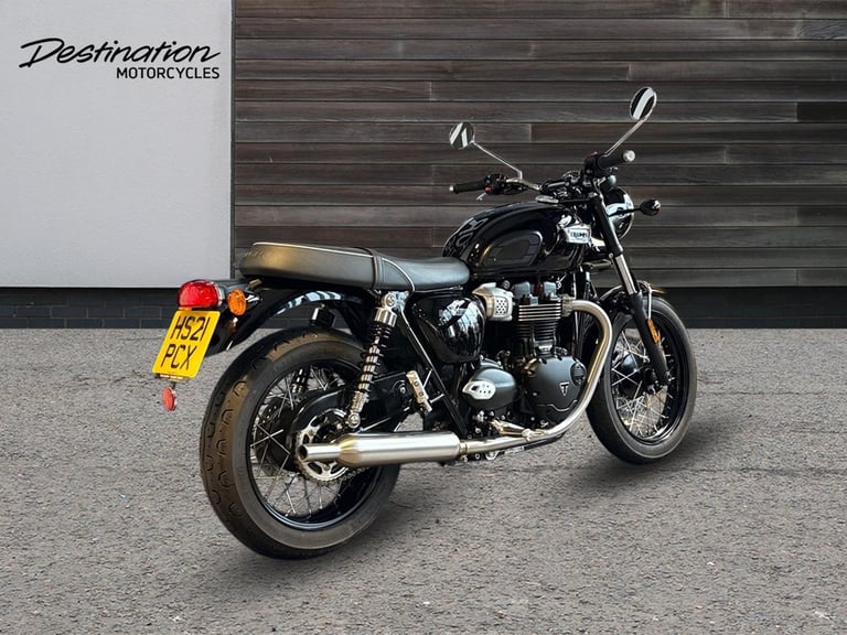 2021 Triumph Bonneville T100 black Manual
