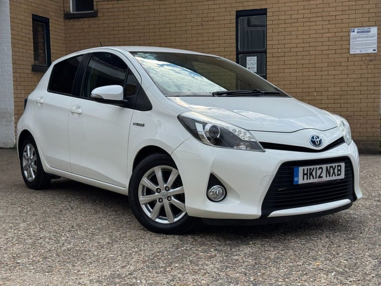 2012 Toyota Yaris 1.5 VVT-i Hybrid T4 5dr CVT HATCHBACK PETROL/ELECTRIC Automatic