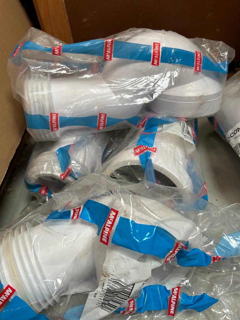 Plumbers fittings and fixtures 