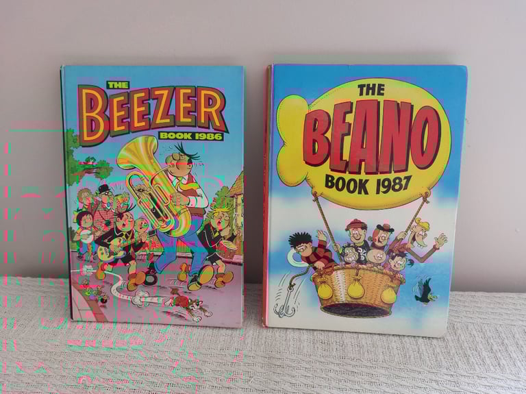 Vintage Beano And Beezer Annuals 