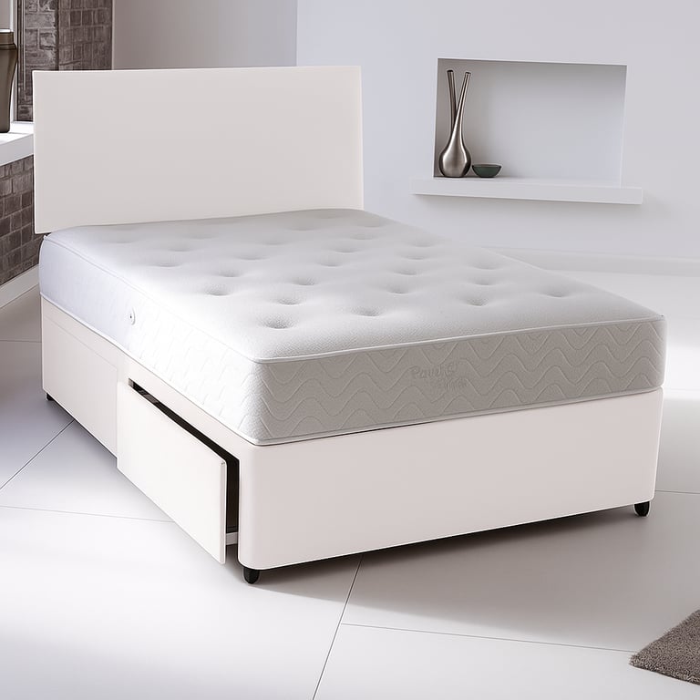 Divan Bed with Mattress and Storage – Perfect for Comfort, Support and Saving Space