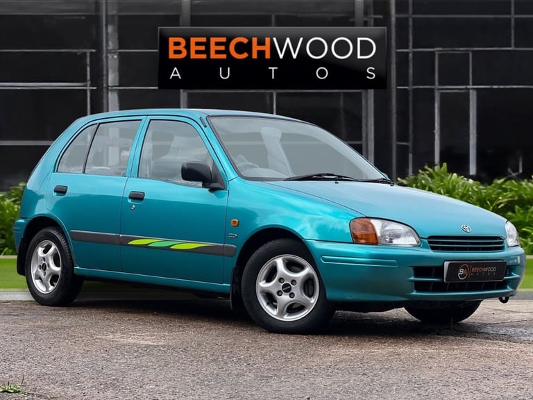 1996 Toyota Starlet 1.3 CD Hatchback 5dr Petrol Automatic (188 g/km, 74 bhp) Hatchback Petrol Aut...