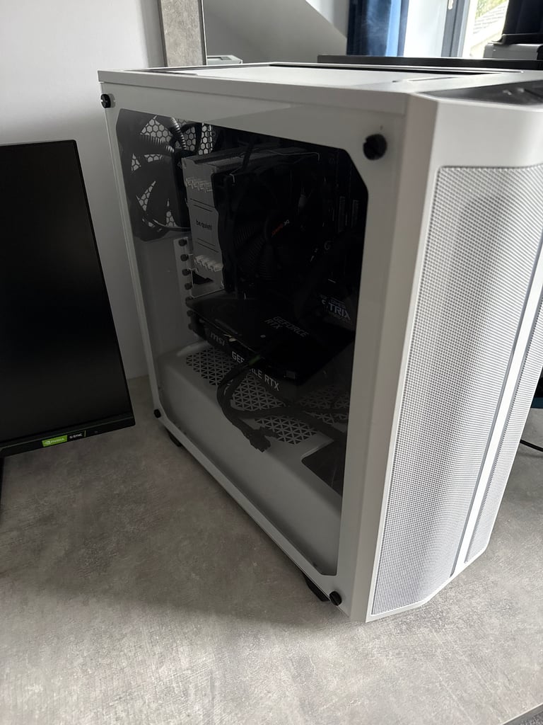 Gaming Pc and Monitor