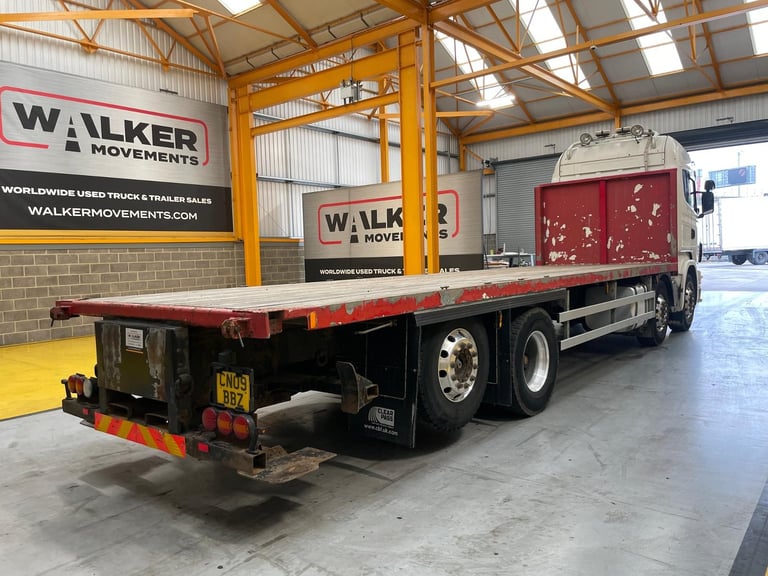 SCANIA R420 HIGHLINE 8X2 FLATBED - 2009 - CN09 BBZ*