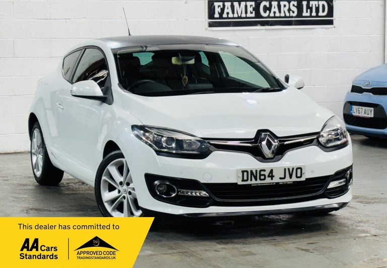 2014 Renault Megane 1.5 dCi Dynamique TomTom Energy 3dr COUPE DIESEL Manual