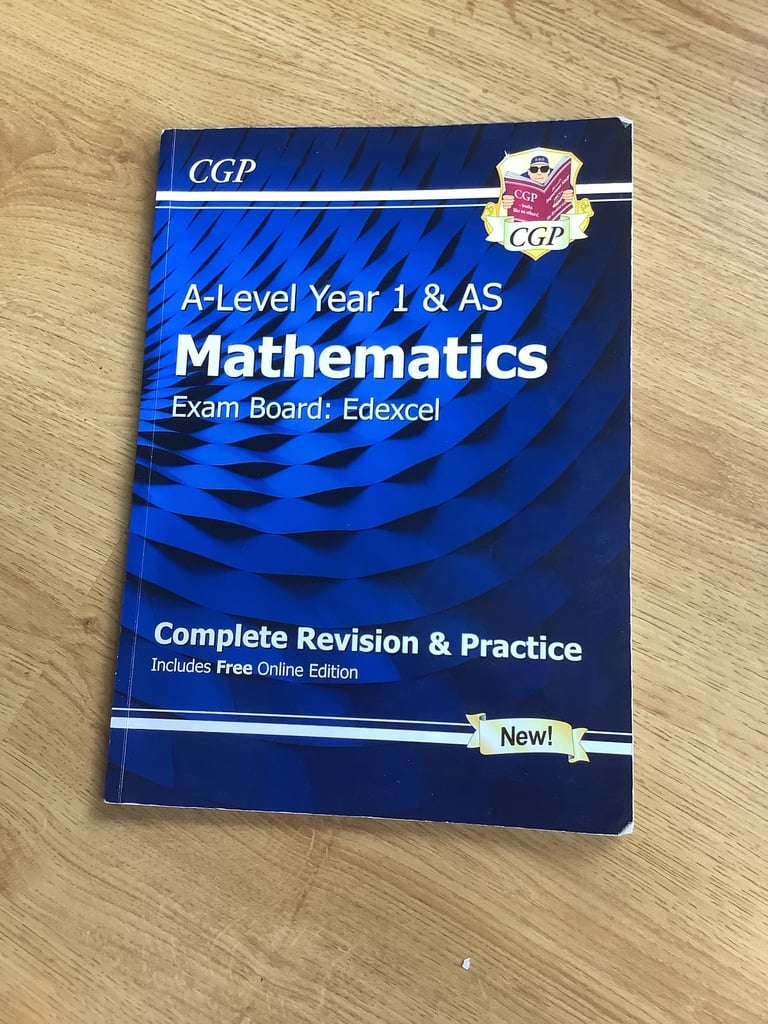 image for AS-Level Mathematics ( year 1 A level) Complete Revision and Practice book