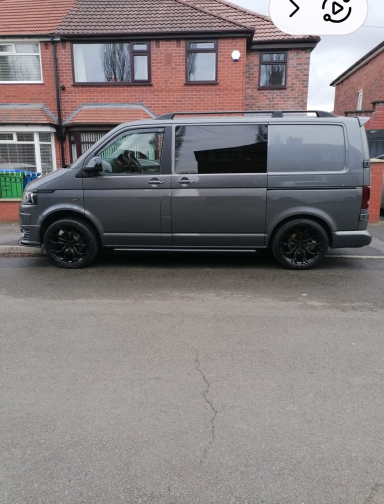 VW Transporter T5 T6 tinted glass (drivers side) window glass and new camper glass window rubber