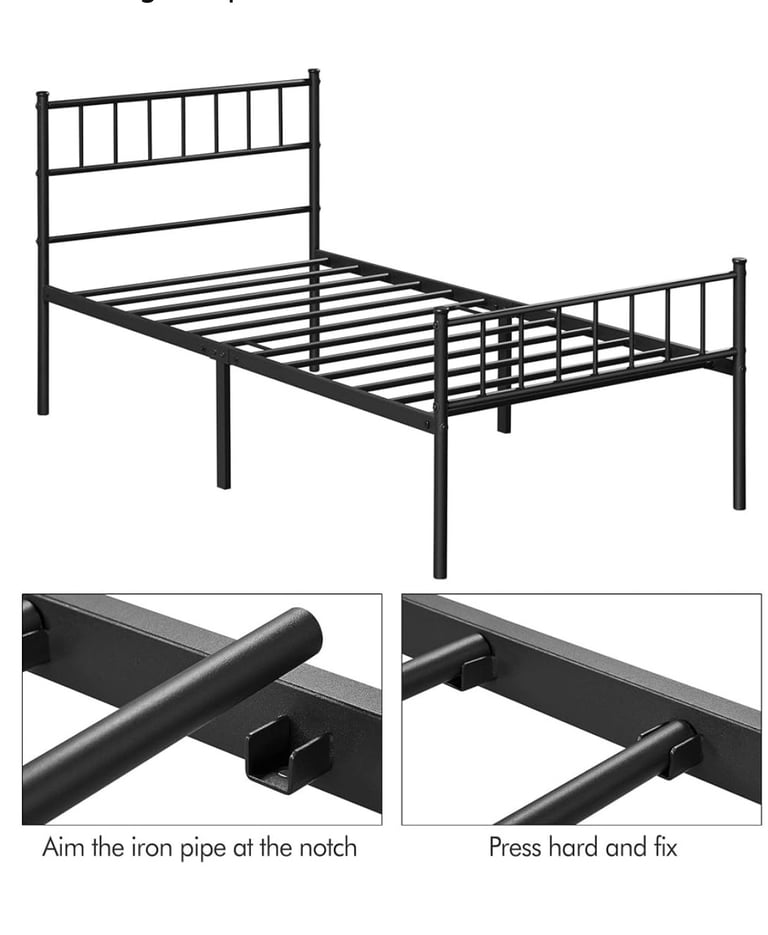 Single Bed Frame (Easy Assembly)