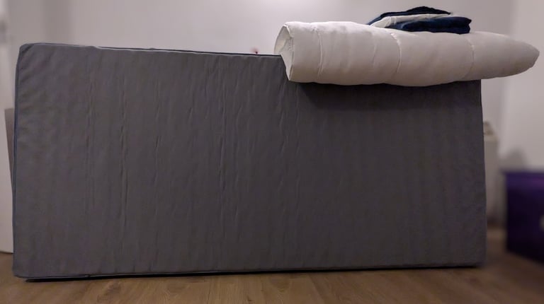 image for IKEA Single Bed Mattress/Duvet/Bedclothes