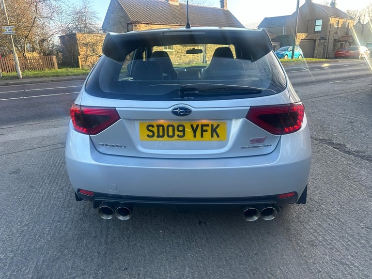 2009 Subaru Impreza 2.5T WRX STi Type UK 4WD Euro 4 5dr HATCHBACK Petrol Manual