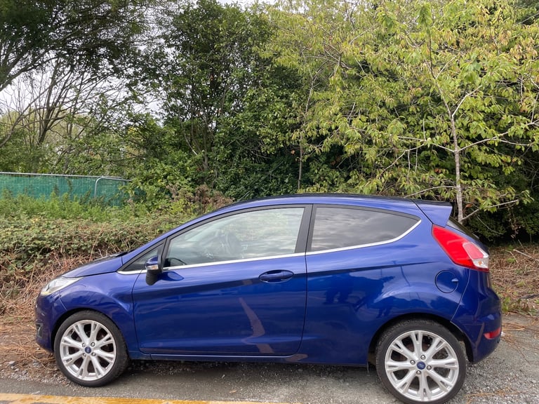 FORD FIESTA 1.0 E/B TITANIUM X 15 REG BLUE 3 DOOR MOT FEBRUARY 16TH 2026 TAX £20 LOW IN