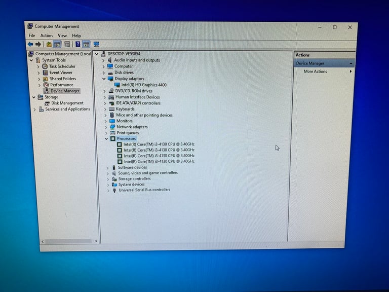 Pc Ultra Fast i3 8GB Fujitsu HD Tower 120GB SSD,500GB,Window10,office