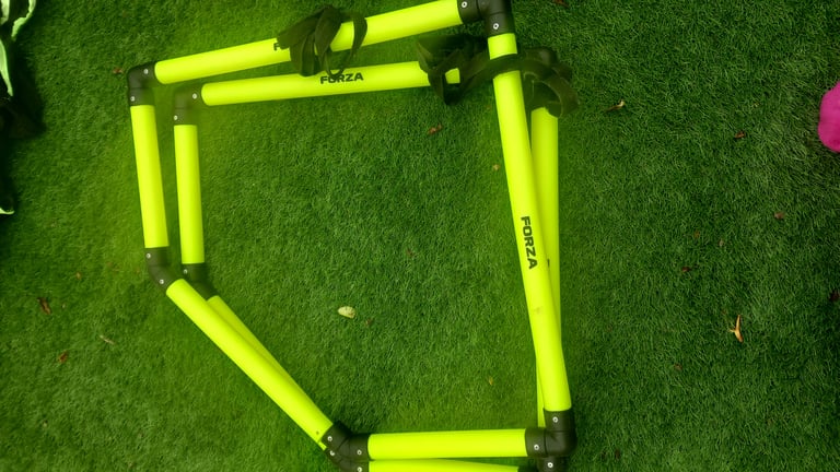 Forza 12 x 6 steel42 net world sport football goal post 