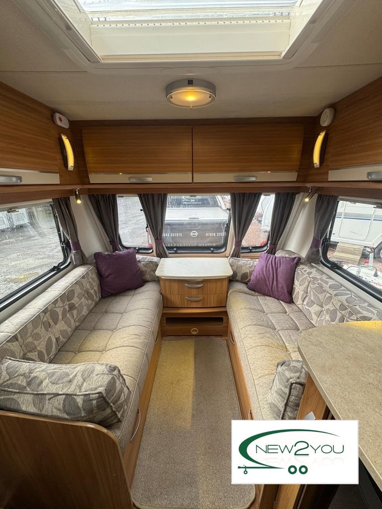 2014 Lunar Quasar 564 4 Berth Caravan + Motor Mover - STOCK NO E229