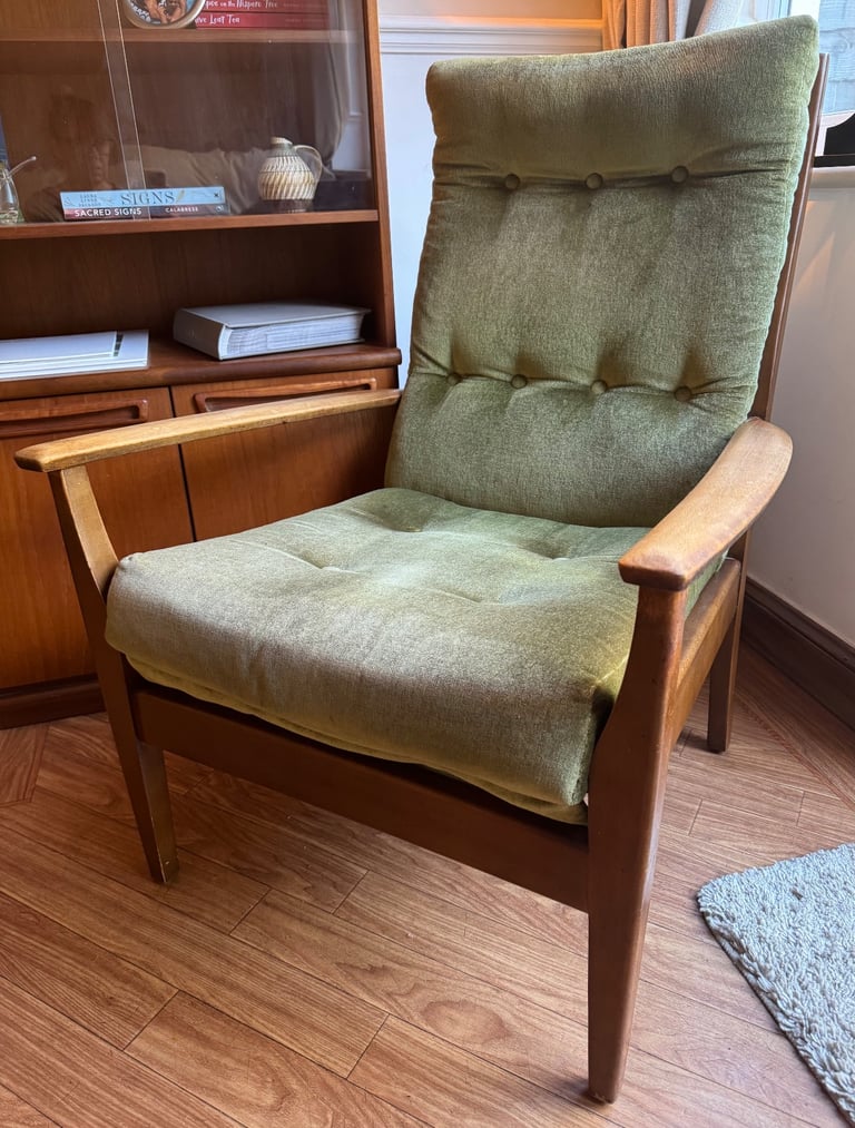 Original Mid 20th Century Cintique Armchair 