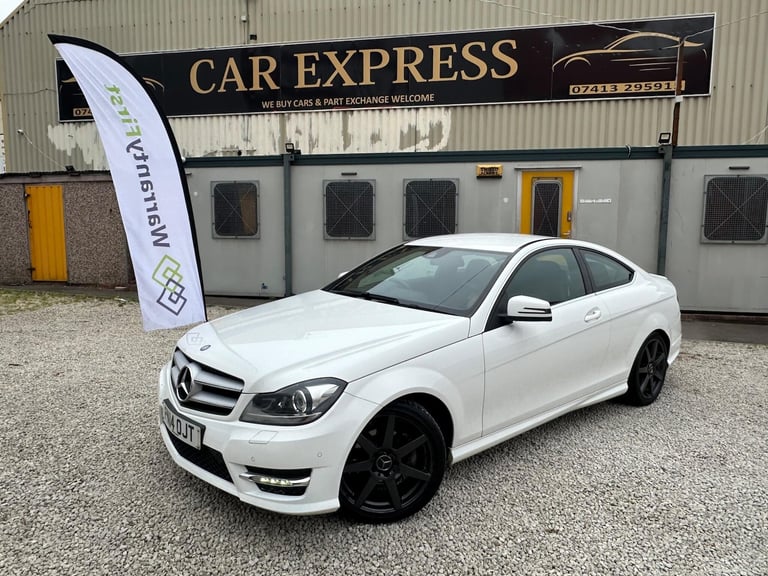 2014 Mercedes-Benz C Class 1.6 C180 AMG Sport Edition G-Tronic+ Euro 6 (s/s) 2dr COUPE Petrol Aut...