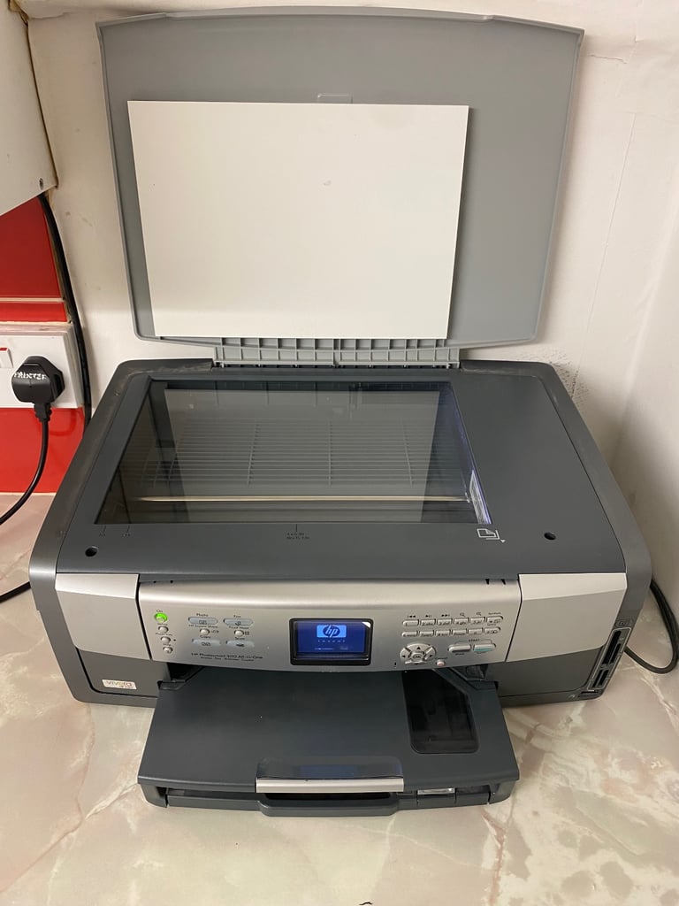 HP Photosmart 3110 All-in-One Printer | Copier | Scanner | USB | Working (No Ink)