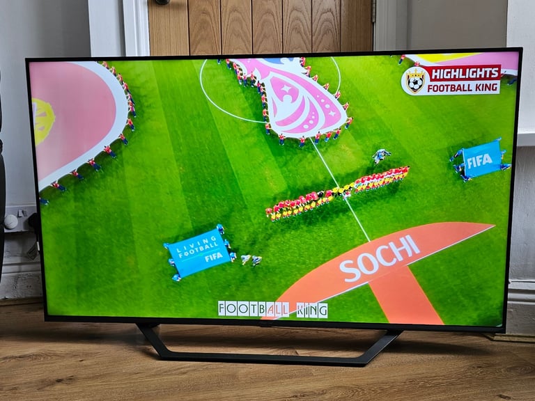 Hisense 55 inch Frameless Smart 4K UHD TV, Apps,