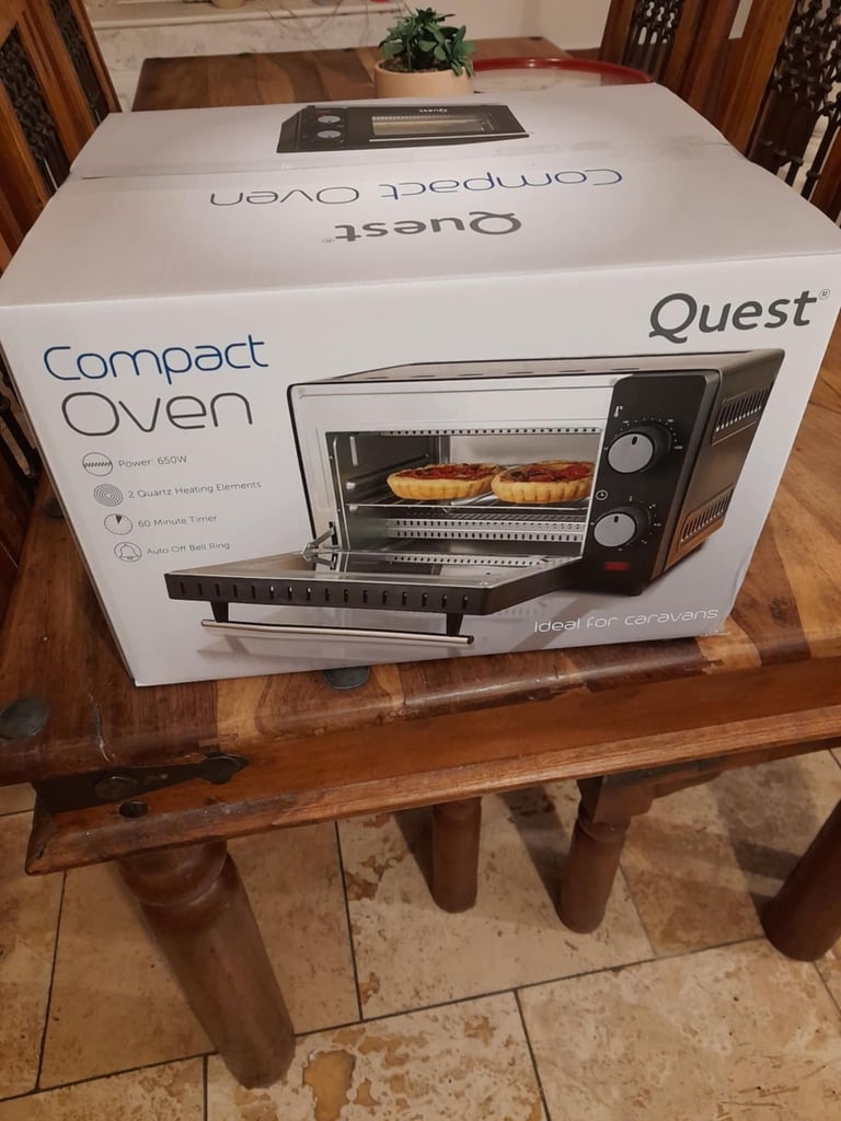 image for Brand new Compact Quest Oven 650w timer new in box never opened