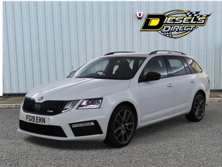 2019 19 SKODA OCTAVIA VRS 2.0 TDI 184 TURBO DIESEL DSG AUTO ESTATE * BLACK EDT*