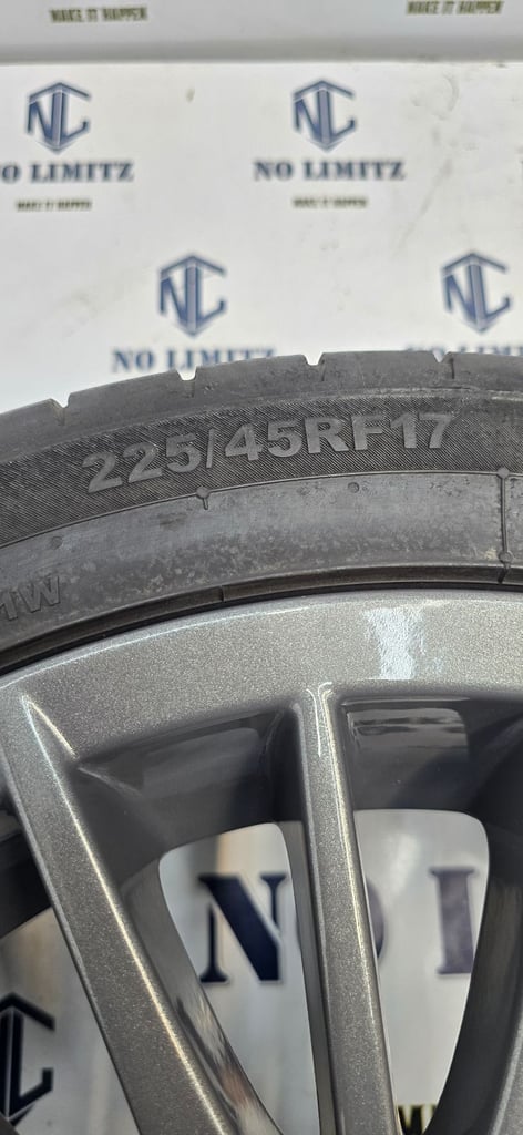 GENUINE BMW 17" ALPINA SPIDER SPOKE 160 5x120- TYRES E90 E91 E92 E93 1 SERIES 2 SERIES 3 SERIES Z4