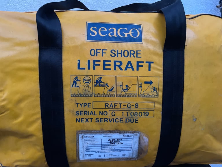 image for seago valise life raft 