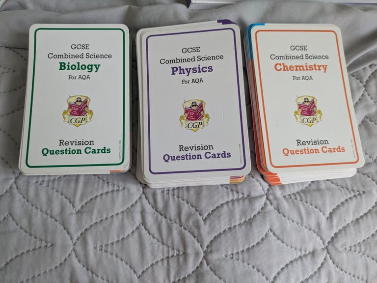 image for CPG GCSE combined science revision cards 