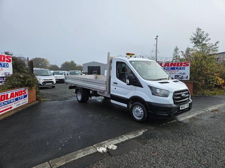 2022 FORD TRANSIT LWB 130BHP DROPSIDE PICKUP