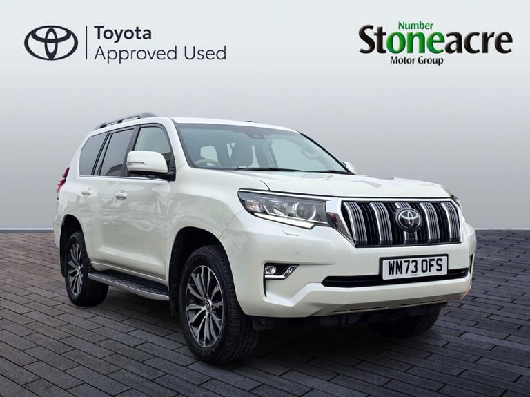 2023 Toyota Land Cruiser 2.8D Invincible Auto 4WD Euro 6 (s/s) 5dr (7 Seat) ESTATE Diesel Automatic