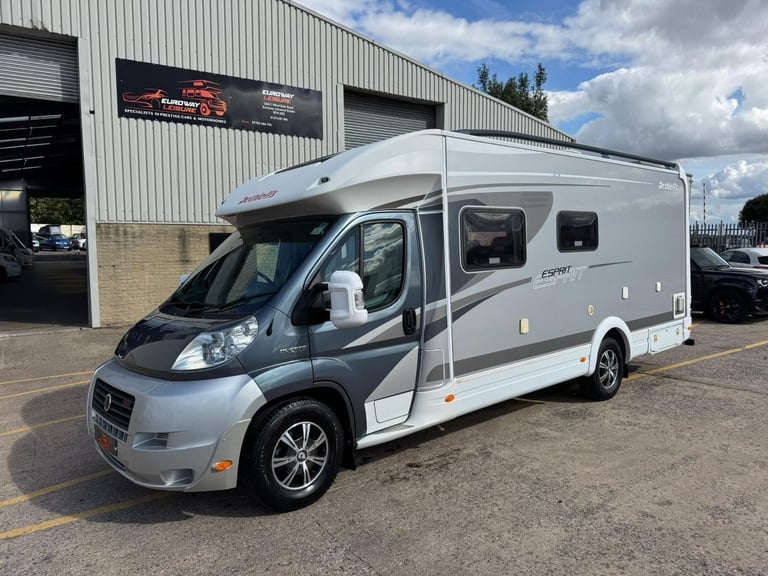 image for Fiat Dethleffs Esprit T7090 4 berth fixed bed rear bathroom 