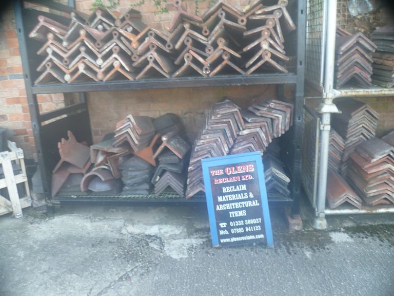 Reclaimed Roof Ridge tiles LARGE SELECTION 