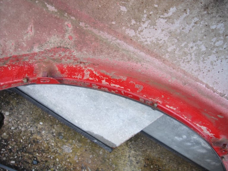 VW GOLF MK2 FRONT RIGHT WING RED
