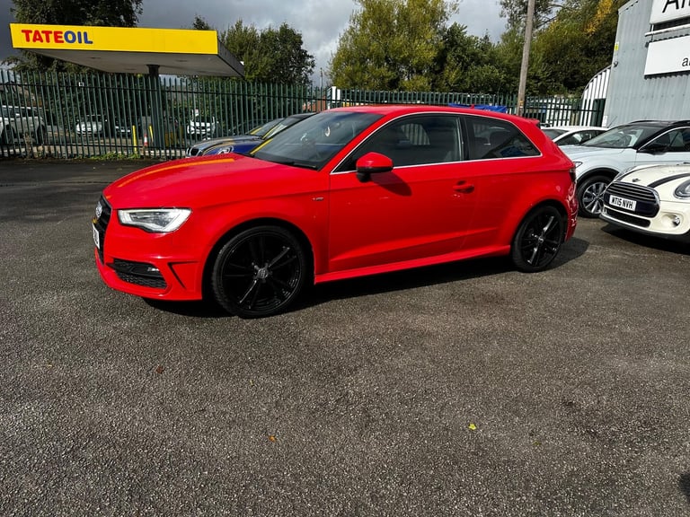 2014 Audi A3 1.4 TFSI S line Euro 6 (s/s) 3dr HATCHBACK Petrol Manual