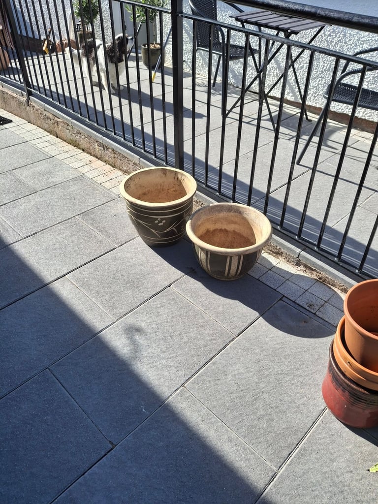 image for Outdoor planters x 2.