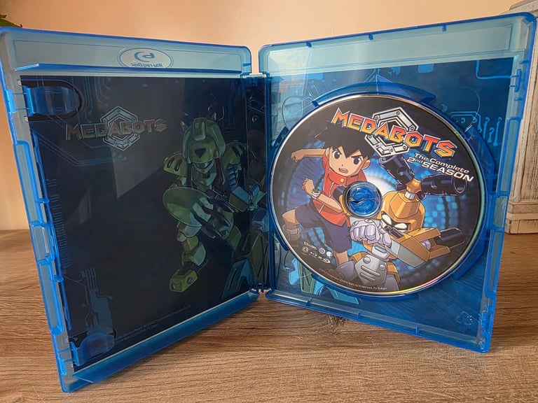 Medabots season 1,2,3 complete bluray sets (discotek)