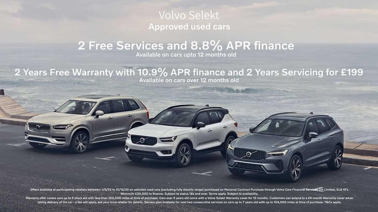 2025 Volvo XC90 T8 AWD PHEV Ultra Dark (Blond, Sunroof, Bowers &amp; Wilkins, 360 Camera) ESTATE ...