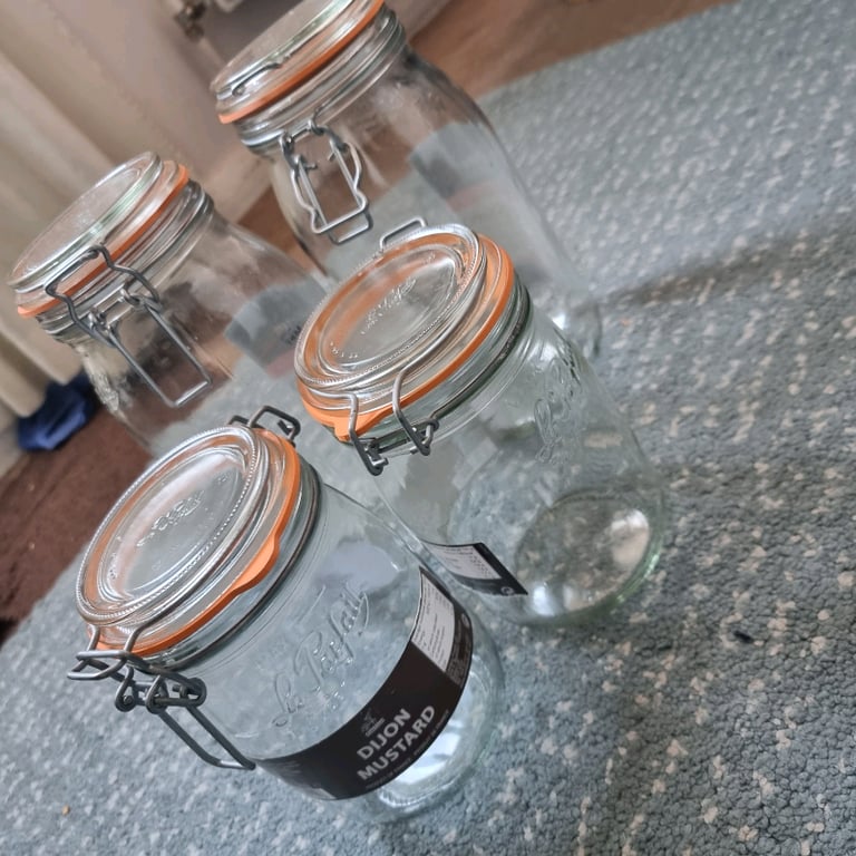 image for 1.5 litre glass jar 