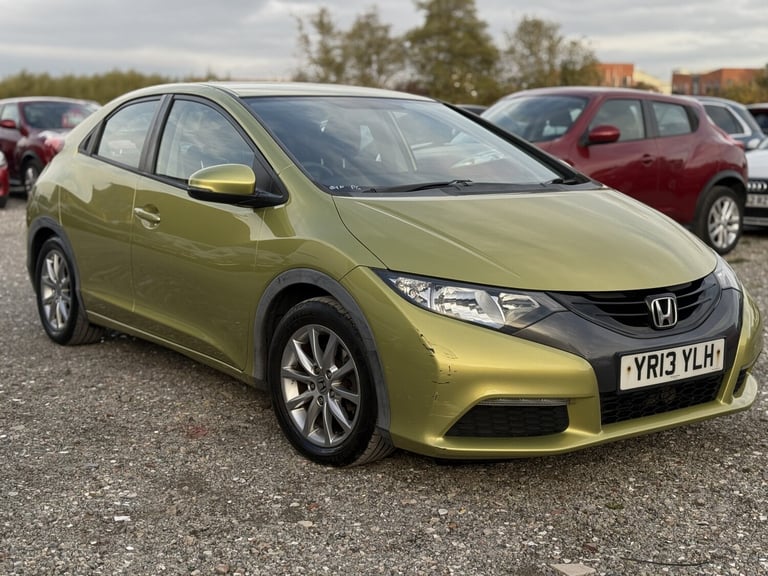 HONDA CIVIC 1.8 i-VTEC SE Yellow Manual Petrol 2013
