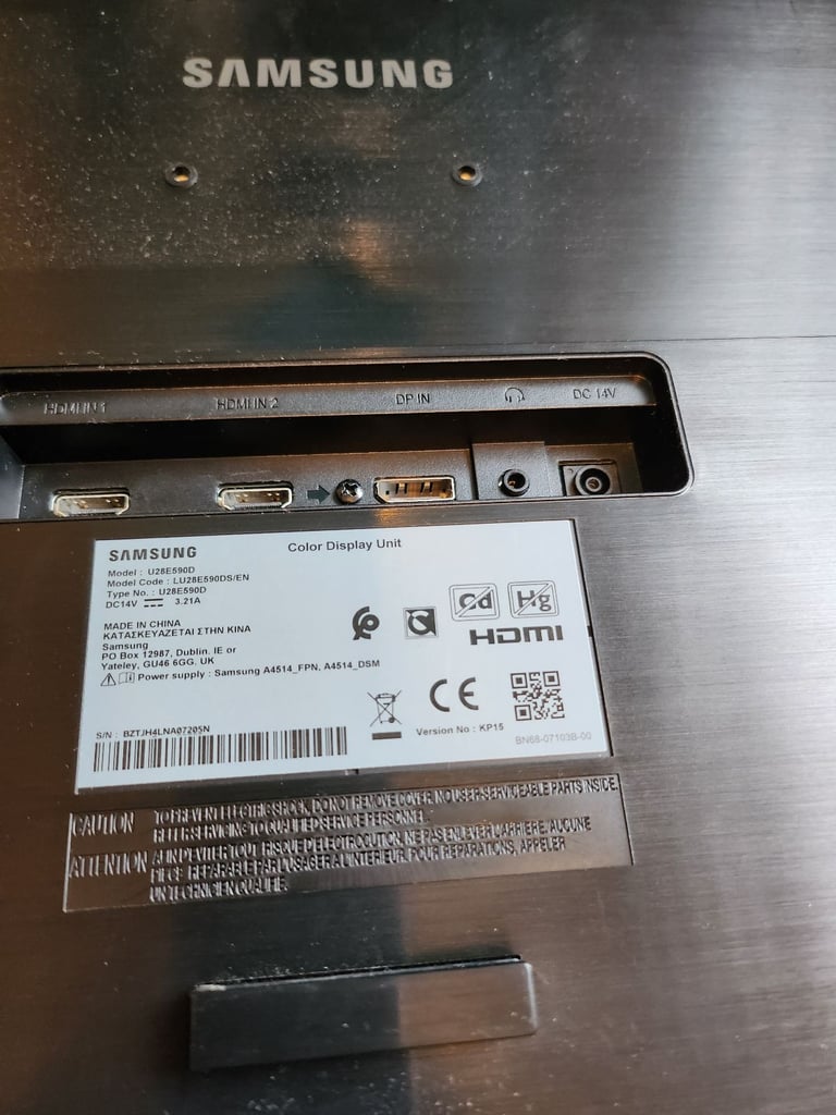 Samsung uhd monitor 