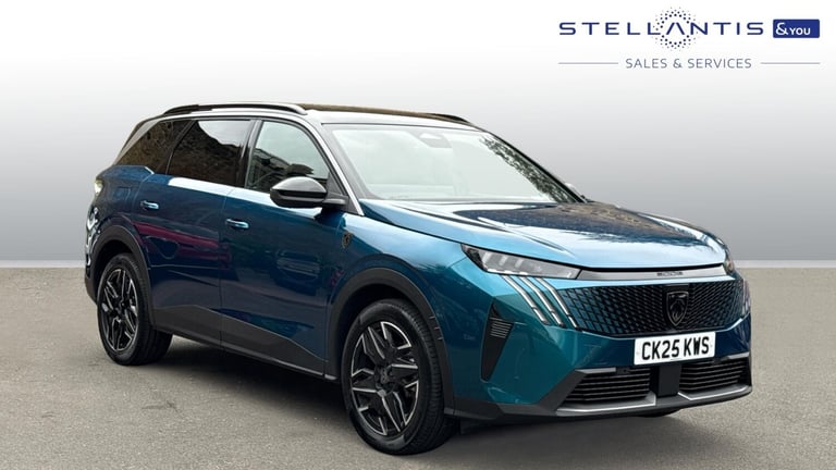image for 2025 Peugeot 5008 1.2 HYBRID GT SUV 5dr Petrol Hybrid e-DSC6 Euro 6 (s/s) (136 ps) SUV Hybrid Aut...