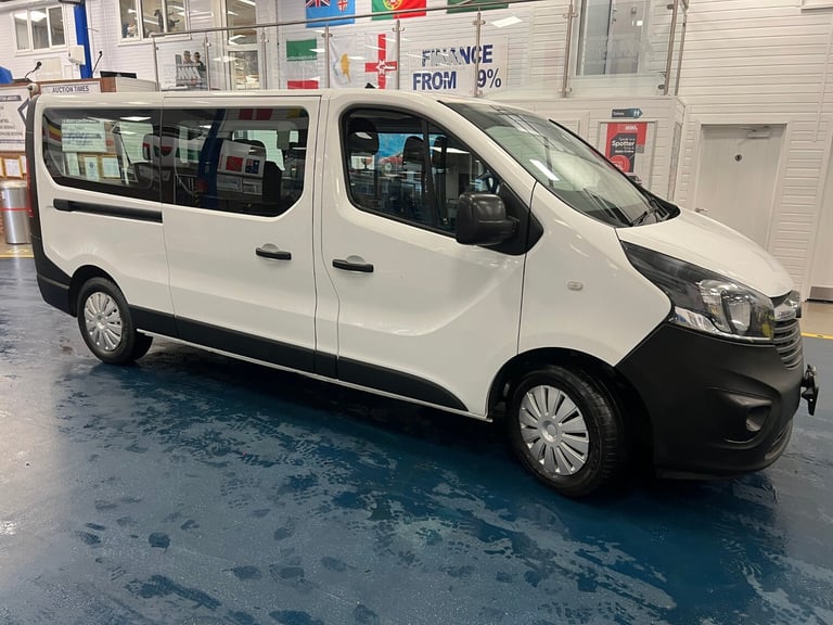 2018 Vauxhall Vivaro L2 1.6CDTI 120PS LWB 9 SEAT MINIBUS (EURO 6) MPV Diesel Manual