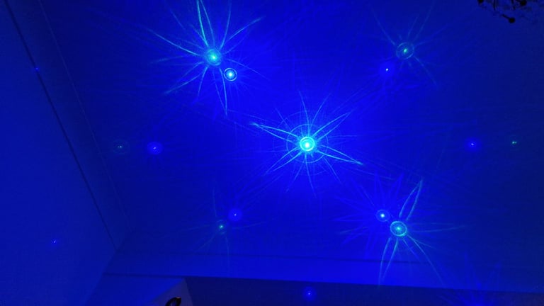 QTX Fractal-250 Green Blue Laser DJ Lighting Effect Equipment (PLEASE READ)