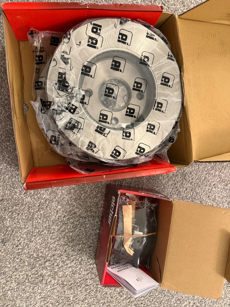 Brand new pads and discs 